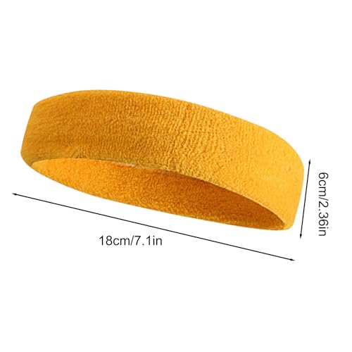 Faixa de suor - Tiaras de treino,Faixa de suor atlética para absorção de umidade para tênis, basquet