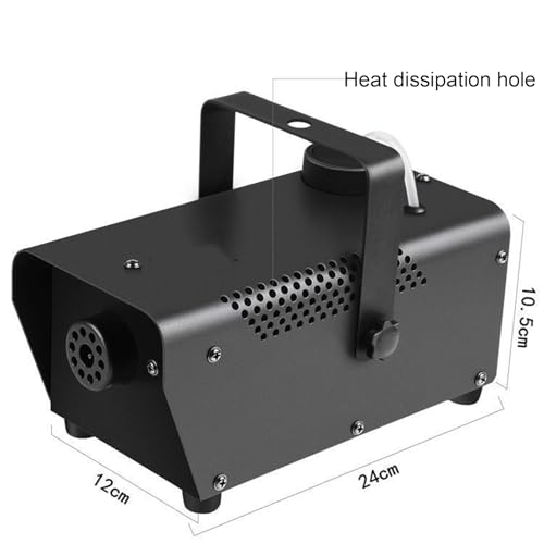 Máquina de humo portátil con control remoto inalámbrico, pulverización continua y tanque de 750 ml miniatura 7