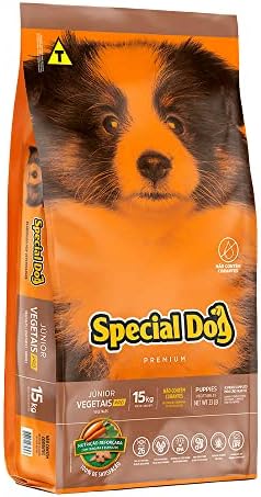 Ração Para Cães Filhote Vegetais Pró Junior 15kg Special Dog