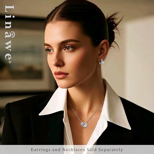 Linawe Small Hoop Earrings for Women Trendy, Tragus Piercing Jewelry, Cubic Zirconia Studs Huggie Earrings, Mini Chunky Tiny Helix Earrings, Gold/Rose Gold/Silver Cartilage Hoops4