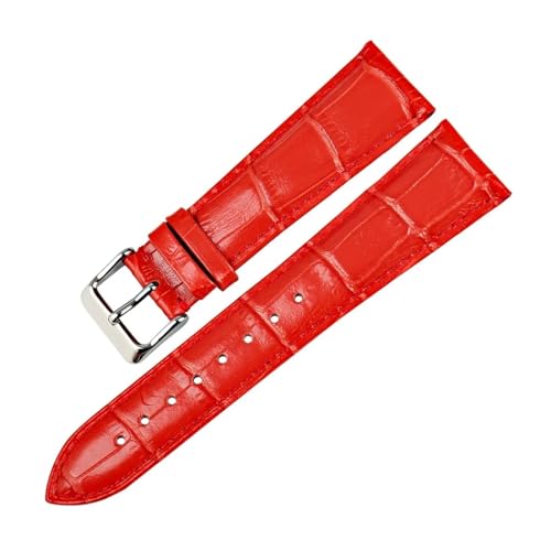 Correa de reloj de piel de vaca azul marino compatible DW