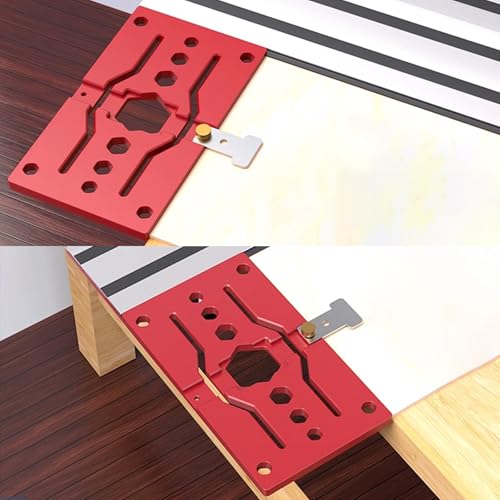 340mm 90° Rechte Winkel-Führungsschiene, Kompatibel Mit Festool und Makita, Geeignet Für Holzarbeiten, Elektrische Sägen und Graviermaschinen, mit Winkelführungsanschlag, Präzise Führung