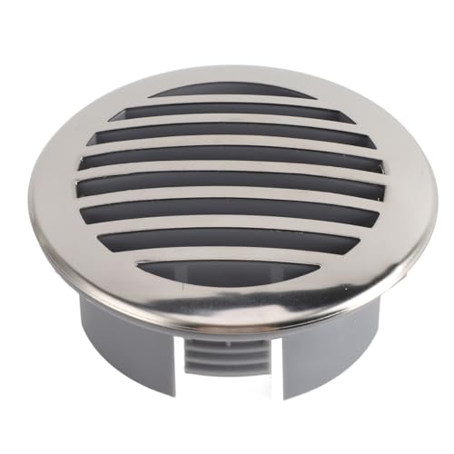 Zerodis Couvercle de Drain de Sol, Grille de Drainage de Douche en Acier Inoxydable avec Système de Drainage Efficace, pour Toilettes de Salle de Bain