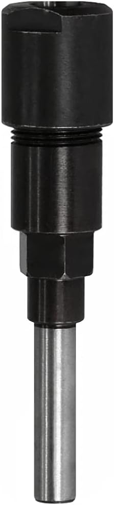 WSOOX Router Bit Collet Extension, 1/4 inch Shank Extension Rod for Trimming Machines and Engraving Machines
