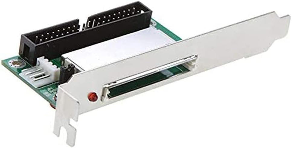 SaiDian 1Pcs CF to IDE Adapter 40-Pin CF Compact Flash Card to 3.5 Converter with PCI Bracket