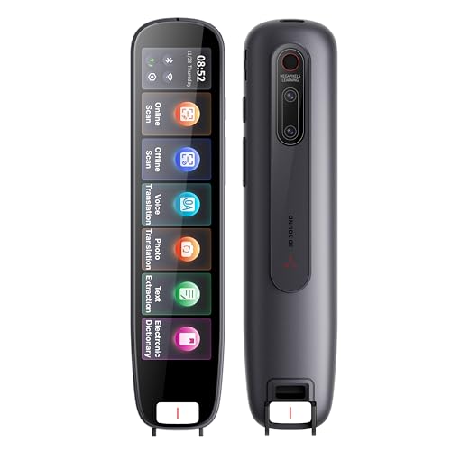 Image of Translator Pen,4.25 Inch Scanner Reader Pen,Instant Offline Voice & Photo Translation Support 134 Languages Online Translation,OCR Scanning Device for Language Learners,Dyslexia &Learning Difficulties