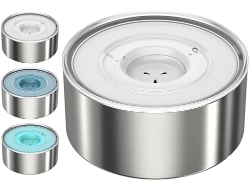 1Gallon Paws Lid Stainless Bowl