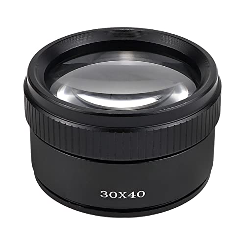 30X Professional Jewelry Magnifier, Optical Jewelry Magnifier Magnifying Loupe Eye Circuit Board Magnifier Jeweler Inspection Tool for Jewelry Watch