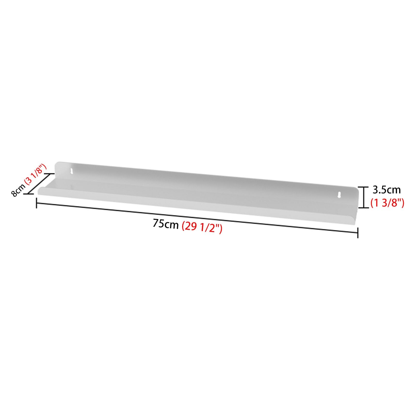 Soporte para Esmalte de UñAs Estantes para Esmaltes de Uñas para la Pared, Soporte Organizador para Esmaltes de Uñas de Pared, Pequeños Estantes para Guardar Pintalabios y Perfumes, Fácil de Colocar (