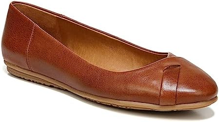 ZODIAC Women's Sadie Ballet Flat, Cognac, 7.5 | Image 3
