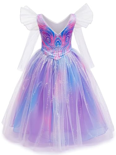 Disfraz de Bruja Buena Glinda para Niñas 5-6 Años miniatura 2