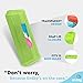 Enday Pencil Box Green, Storage Organizer Utility Box, Multipurpose Long Ruler Length School Office Supplies Plastic Pencil Case for Kids & Adults Available in Red, Pink, Grey, Purple, Blue, 1PK