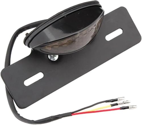 Luces de matrícula y freno en luz trasera para motocicleta que solucionan fallos 4