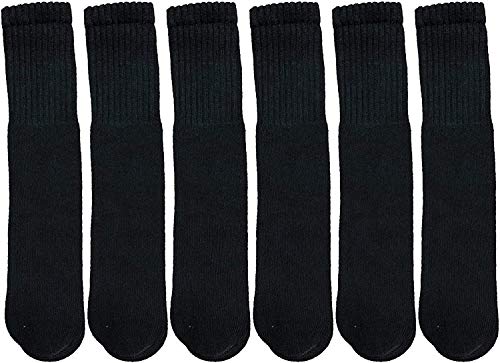 Yacht & Smith Kids Tube Cotton Tube Socks, Sports Everyday School, Bulk Sock Packs3