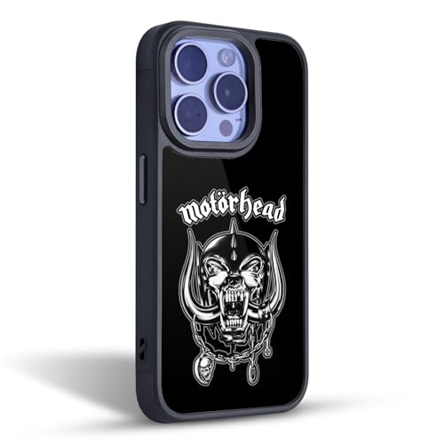 Coque de Qualité Militaire Motorhead iPhone 17 Pro - Finition Graphique Argent Premium