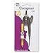 Charles Leonard Ball Bearing Compass with Golf Pencil, Metal, Up to 12 Inch Diameter, Silver (80360)