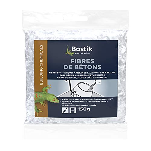 Preisvergleich Produktbild Bostik Betonfasern, synthetisch, für Mörtel und Beton, 150 g