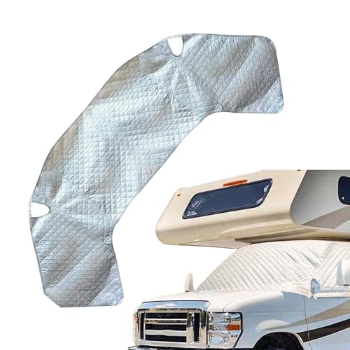 Housse de pare-brise pour camping-car pare-soleil anti-UV et bâche de protection neige extérieur
