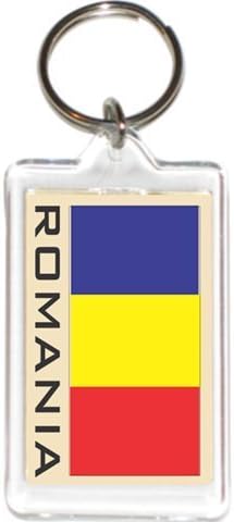 Acrylic KeyChains KeyRings Holders - Europe Grp 2