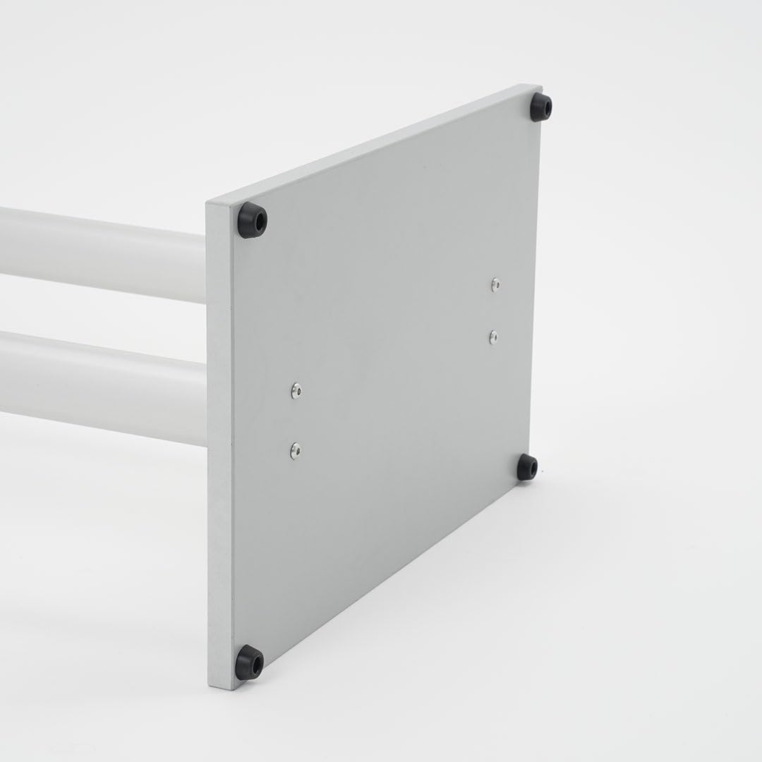 Danieli Store - Expositor Publicitario de Pie con Atril con Marco Abatible Tamaño A2 - Suporto de Metal con Base Rectangular
