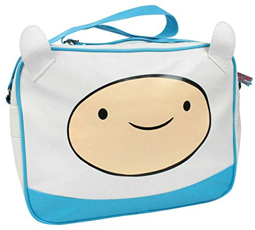 Kids Character White Faux Leather Shoulder Strap Messenger Bag One Size