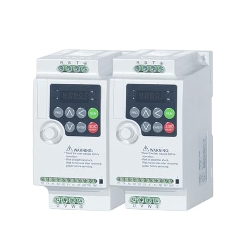 Variador de frecuencia 220v a 380v de 0.75kw para optimizar ventiladores y bombas de agua