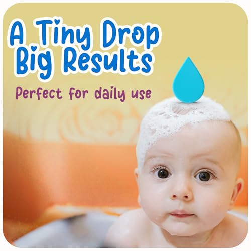 Ricitos de Oro Baby Shampoo with Chamomile – Gentle and Tear-Free Formula for Babies and Kids, Natural Lightening and Soft Conditioning Hair Care, Paraben-Free, Safe Daily Use, 8.4 fl oz, 3-Pack