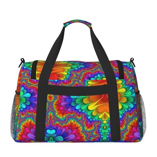Bolsa de viaje impermeable y plegable de gran capacidad para gimnasio y natación 2