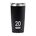 Takeya Originals Insulated Stainless Steel Tumbler with Sip Lid, Black, 20 Ounce