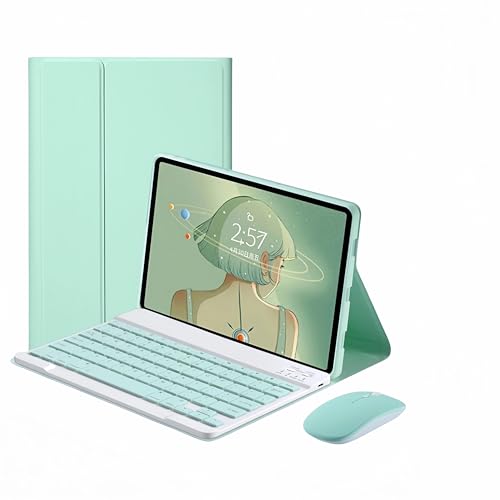 XPYDDD L[{[h P[X Ή@ 10 iPad 10.9" 2022 ߂̃}EXAO\ Bluetooth ̃L[{[h̃X}[gȕیJo[ ꍇ iPad 10.9inch \ (A2757/A2777/A2696),