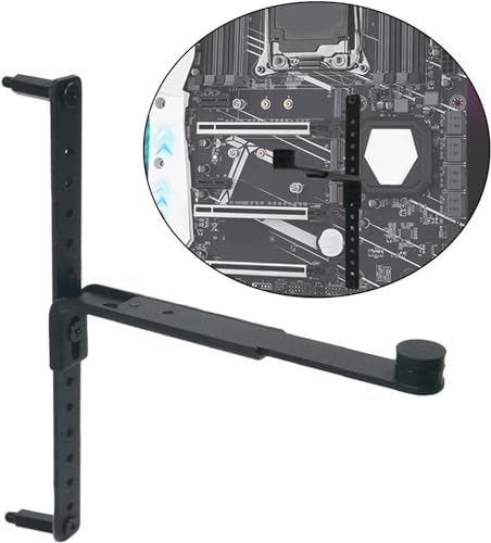 Computer Graphics Card GPU Holder Adjustable Black Verticle Stick Mount Vertical GPU Sag Stand Brack
