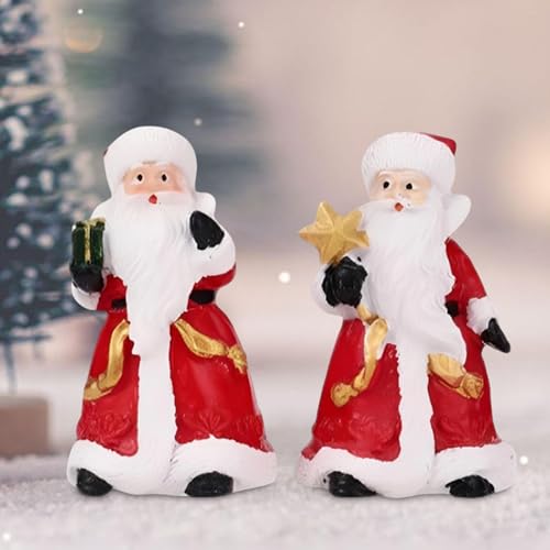 2 figurines de père noël stables et durables pour remplacer vos décorations fragiles - 7