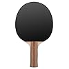 Pop Rock Colorful Design Ping Pong Paddle, Premium 5 Ply Table Tennis Racket (Black on Back)