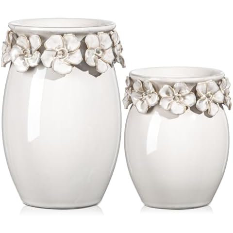 Oairse Ceramic Flower Vases for Home Decor Cover