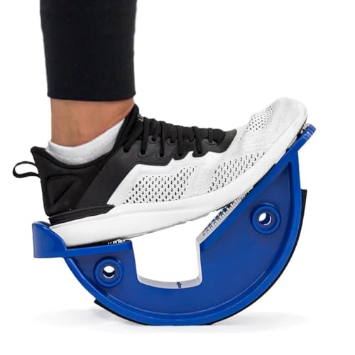 YOGVAYNA UltraFlexx Fo.ot Rocker- Calf Stretcher for Plantar Fasciitis, Achillis Tendonitis, Calf and Pain, Shin Splints- Increases Flexibility and Strength in Foot and Lower Leg- Non-Skid Botto.