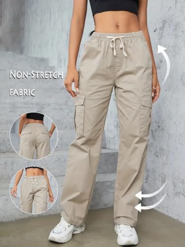 Image of LITZO Cotton Cargo Pants for Women || Womens Cargo Pant (L-110-113)
