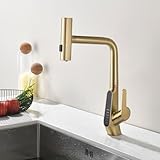 robinet salle de bain couleur cuivre ✔️【Affichage numérique LED, aucune pile requise】Ce robinet d'évier de cuisine dispose d'un affichage numérique LED intelligent qui indique la température et la durée de l'eau en un coup d'œil, ce qui rend vos tâches de cuisine et de nettoyage plus pratiques. La version actuelle ne prend en charge que l'affichage Celsius, mais c'est également très pratique. Il vous suffit de savoir que 38 ℃ est une température d’eau confortable.