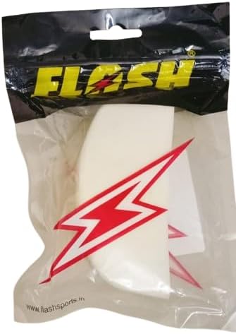 Cricket Bat Toe Guard Cap Style, Flash ,White