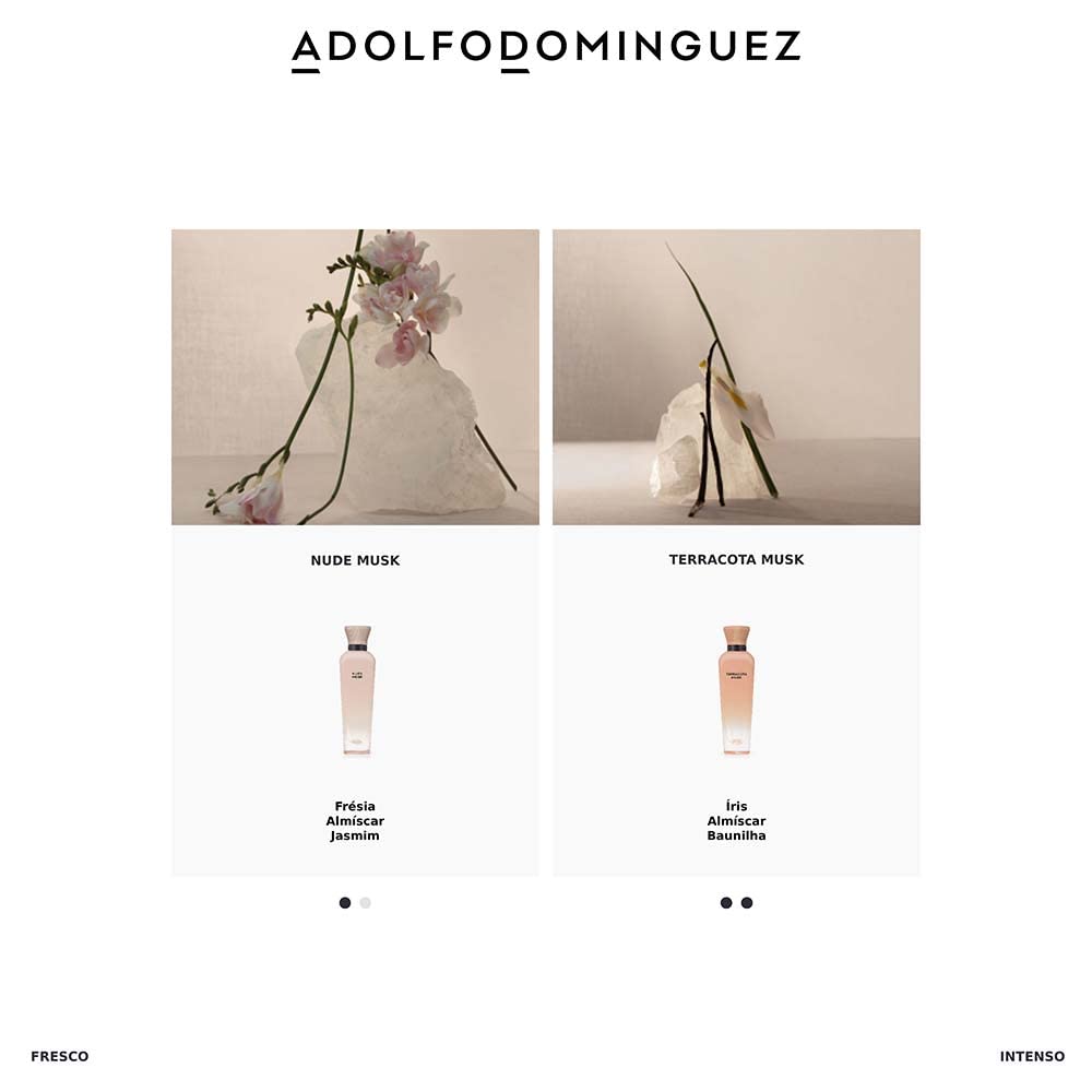 ADOLFO DOMINGUEZ NUDE MUSK EAU DE PARFUM 120 ml VAPORISATEUR