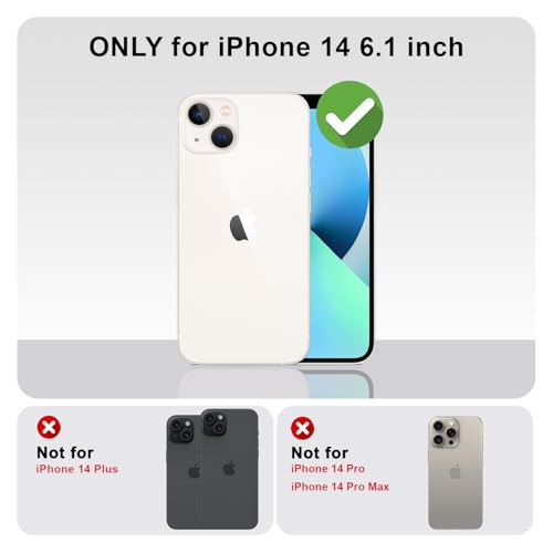 Yeddabox for iPhone 14 Case Cute Striped Phone Case Soft TPU Slim Shockproof Phone Cover for Women Girls, Blue and White - Image 3