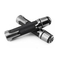 Embouts De Guidon Moto 7/8" Aluminium CNC - Rouge - Pour VOGE 650DS 500DS 300DS Etc.