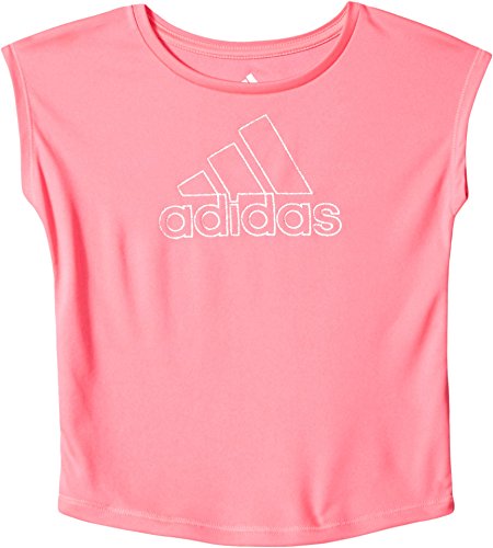 adidas Girls' Short Sleeve Graphic Tee Shirts