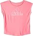 adidas Girls' Short Sleeve Graphic Tee Shirts