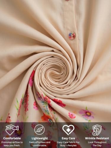 Image of GRECIILOOKS Co Ord Set For Women Stylish Floral Print | Kurta Sets For Womens | Anarkali Suit For Woman | Short Kurti For Womans | Pakistani Suits For Women's Kurta Set's