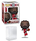 James Harden #210 Funko POP! Basketball Los Angeles Clippers Figurine Bundle with HOFSM Protector Case