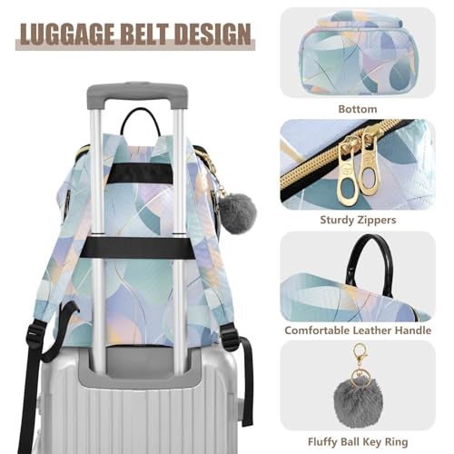 KLL Abstract Line Stain Modern Decor Backpacks for Women Stylish Multipurpose Ladies Backpack Shoulder Bag for Yoga Sports Travel4