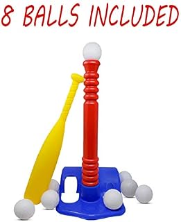 T-ball Set / Kids Tee Ball - With 8 Balls - Baseball Toy