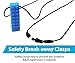Tilcare Chew Chew Sensory Necklace – Best for Kids or Adults that Like Biting or Have Autism – Perfectly Textured Silicone Chewy Toys - Chewing Pendant for Boys & Girls - Chew Necklaces (3-Pack)