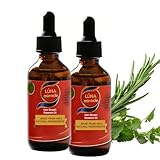 Luna Miracle Hair Growth Oil, Hair Growth Serum, Natural Hair Density Essential Oil, Strengthening Oil Infused Frizzy & Damaged Hair Care to Support Longer, Healthier Strands (2pcs)