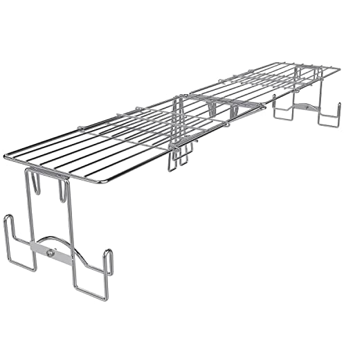 MOASKER Adjustable Griddle Warming Rack for Blackstone 17" 22" 28" 36" Griddles, Stainless Steel Extend Cooking Shelf BBQ Accessories for Blackstone 1554 1517 1883 1984 1666 1650 1825 Grills by MOASKER - Image 3